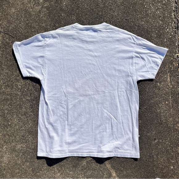 1990s Americana Disney Mickey Mouse T-shirt Size Large Red white and Blue Used - Picture 4 of 4